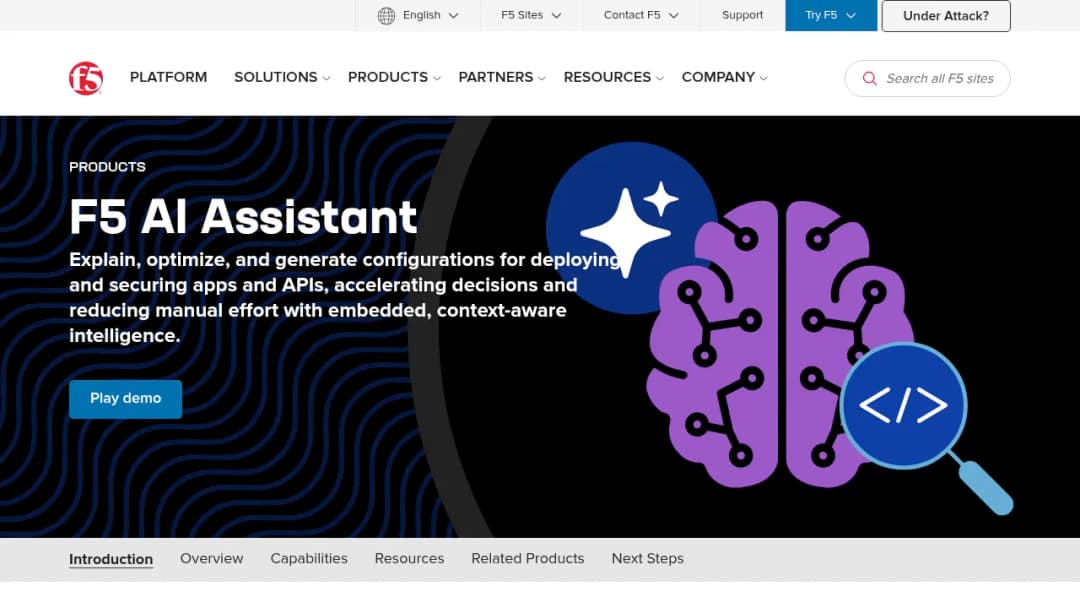F5 AI Assistant screenshot