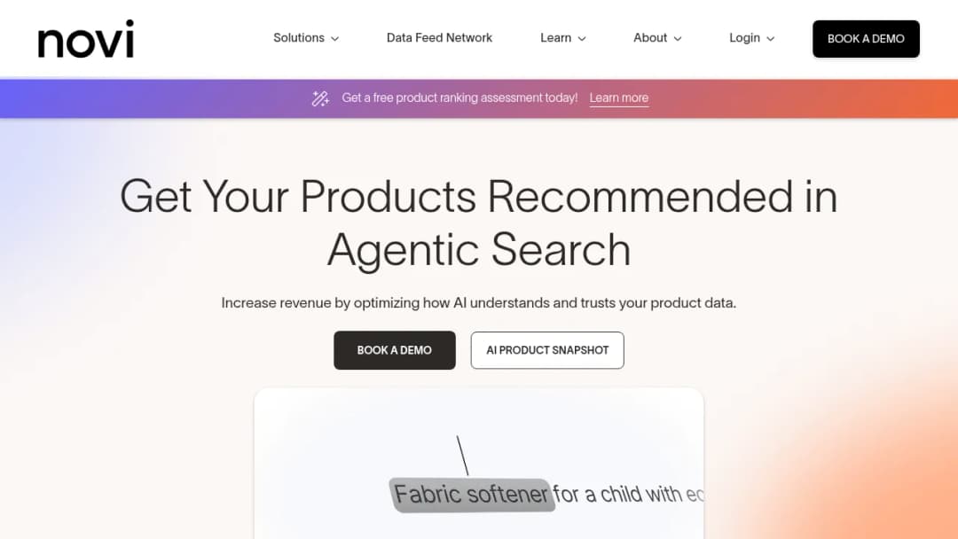 Novi Connect screenshot