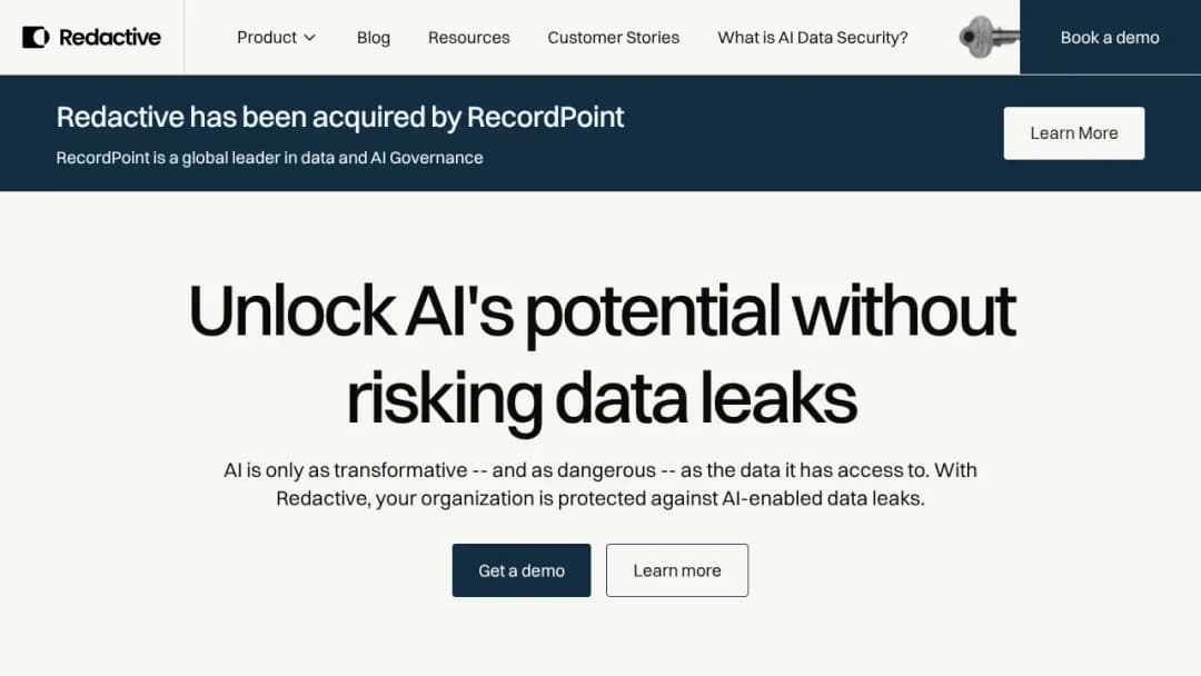 Redactive (Acquired by RecordPoint) screenshot