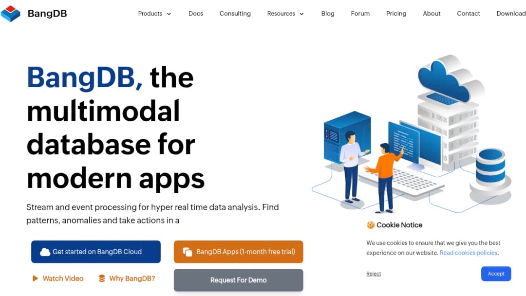 BangDB screenshot