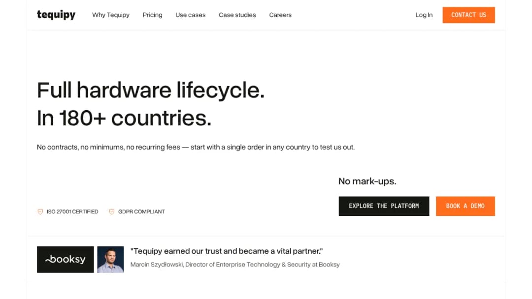 Tequipy screenshot