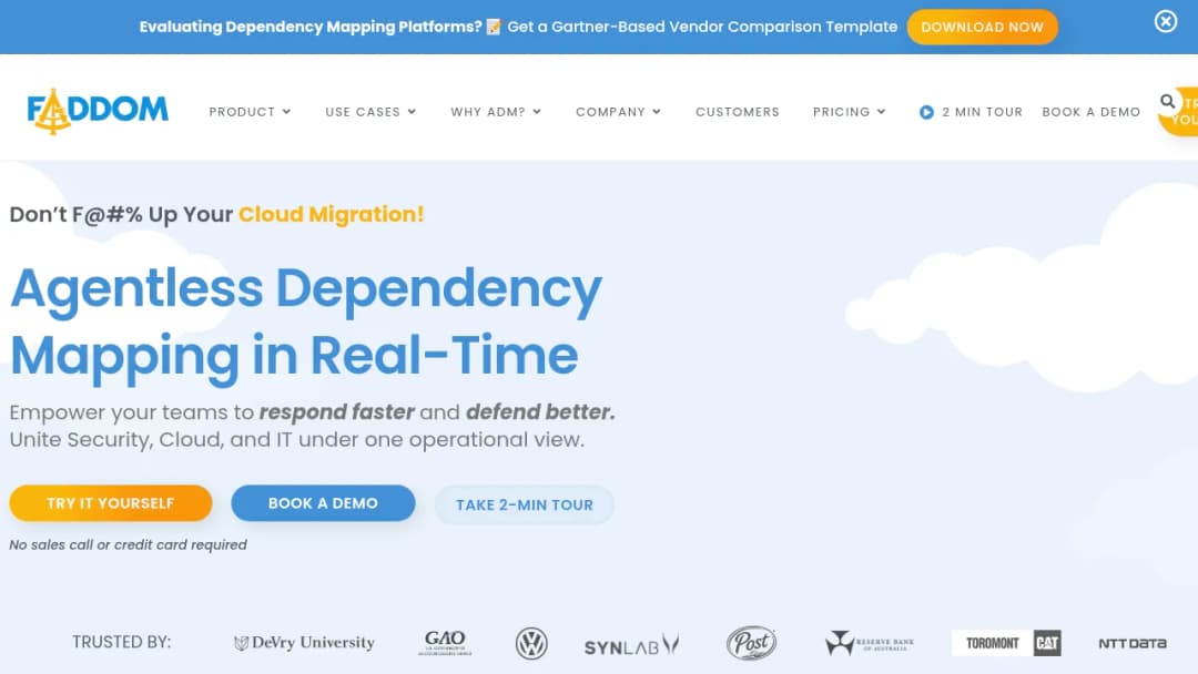 Faddom screenshot