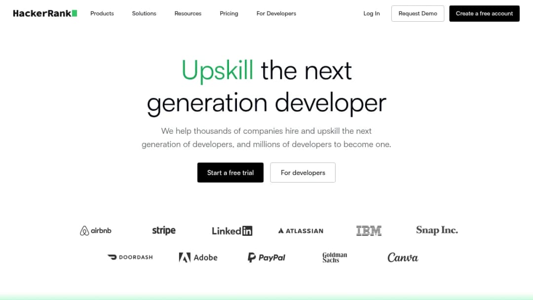 HackerRank screenshot