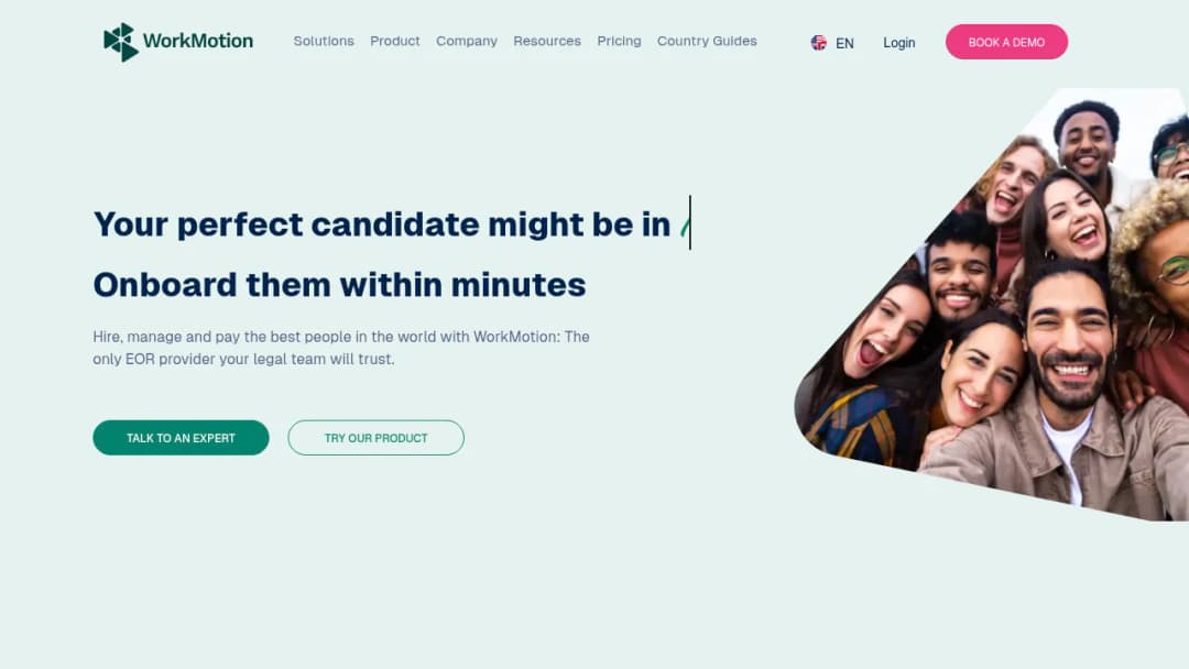 WorkMotion screenshot