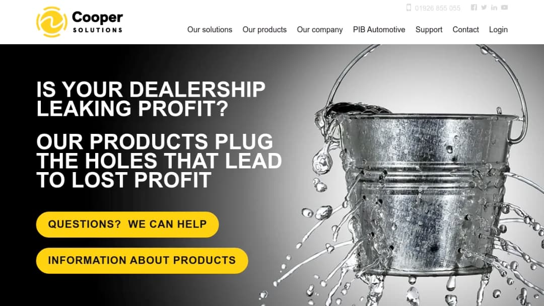 Cooper Solutions screenshot
