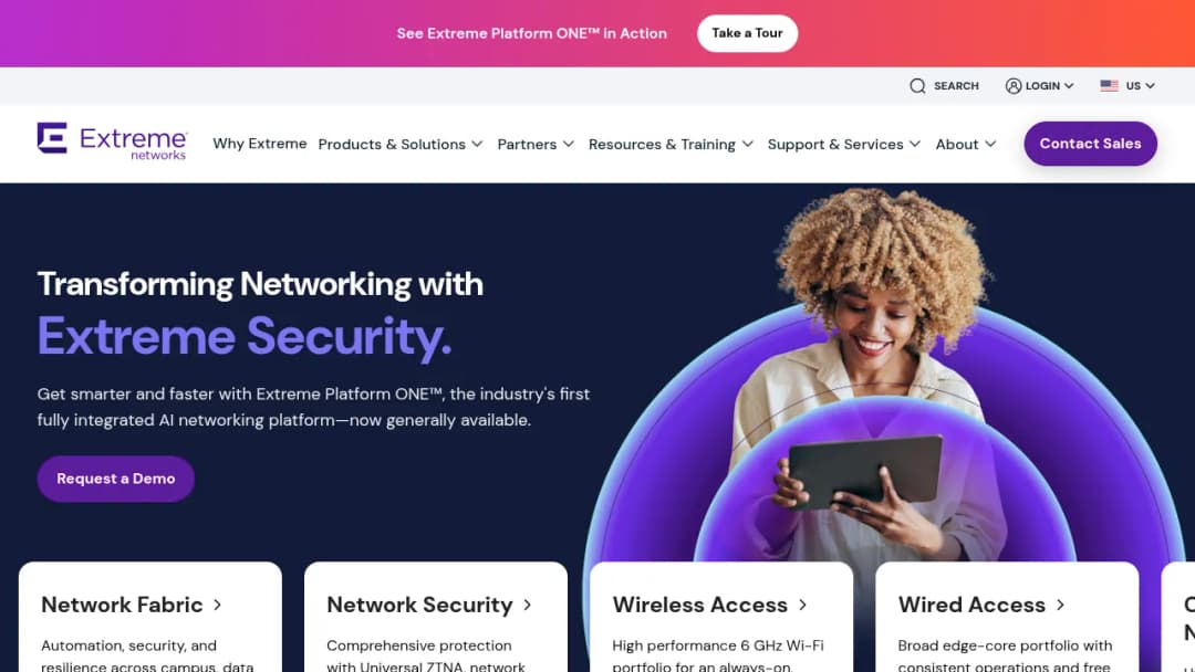 Aerohive Networks screenshot