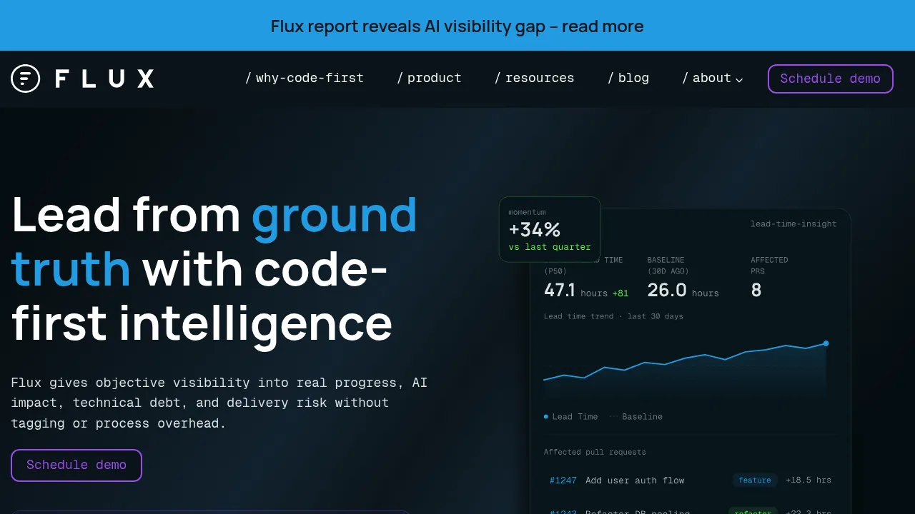 Flux screenshot