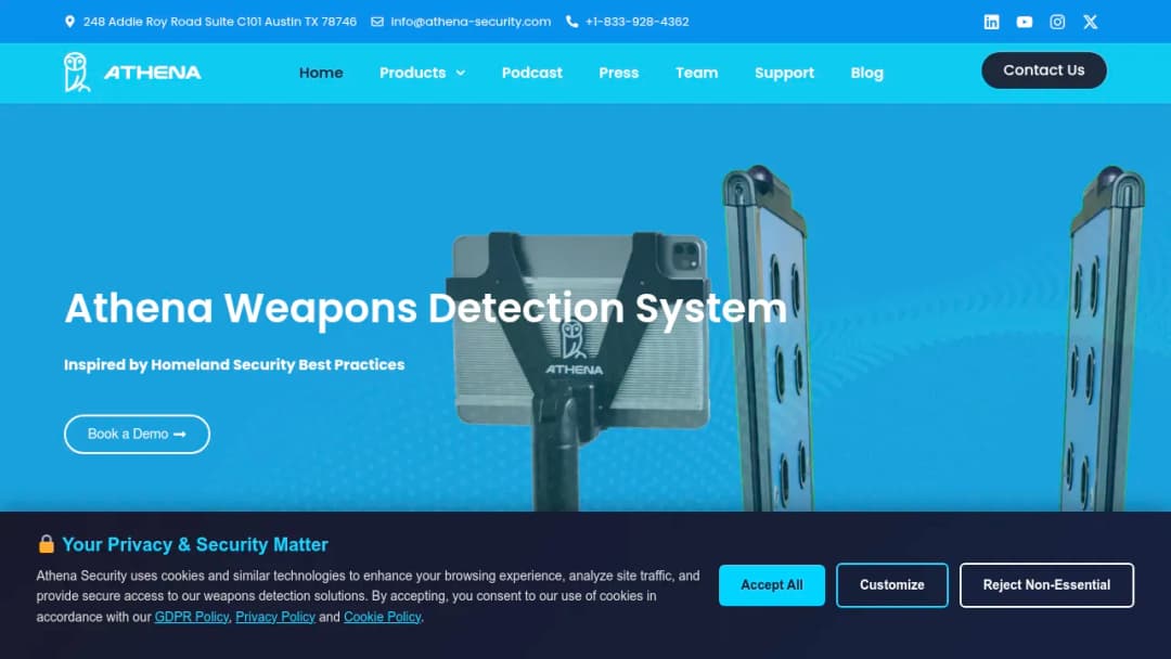 Athena Security screenshot