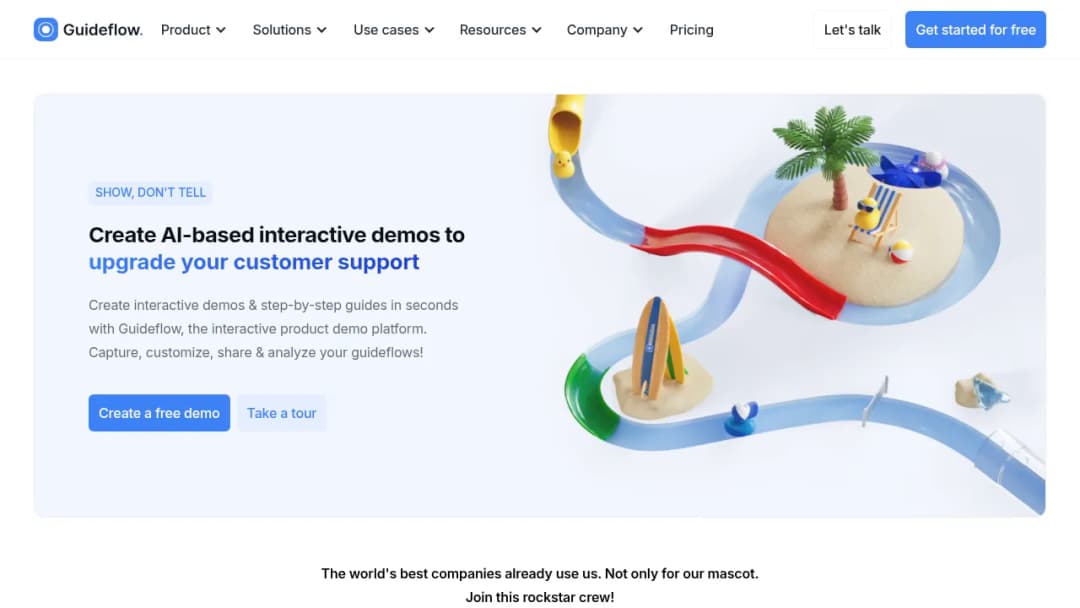 Guideflow screenshot