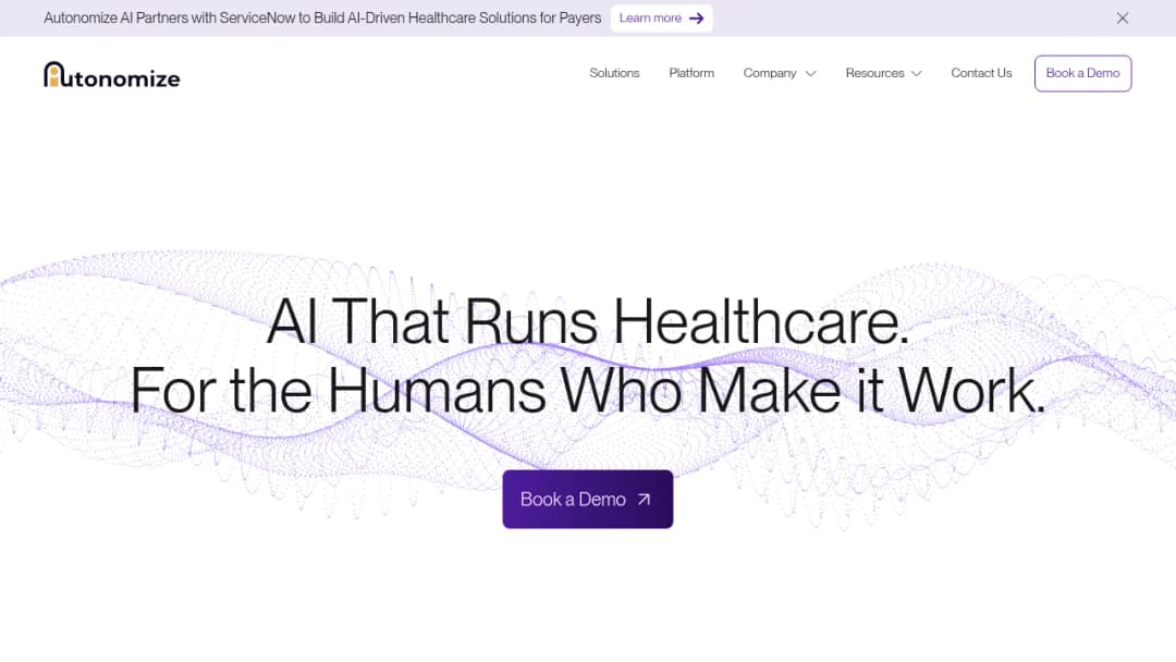 Autonomize AI screenshot