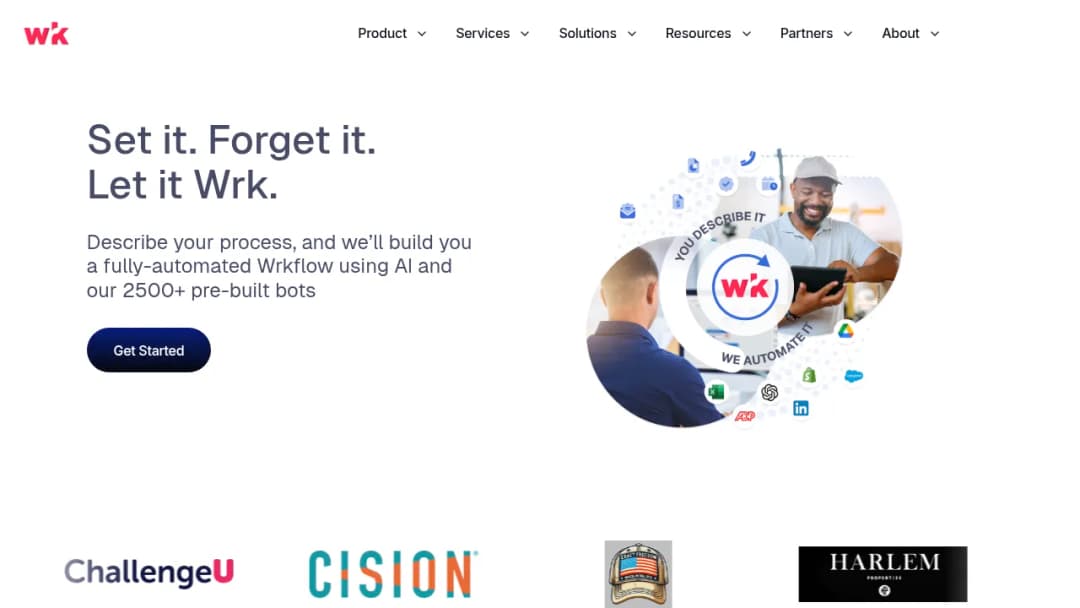 Wrk screenshot