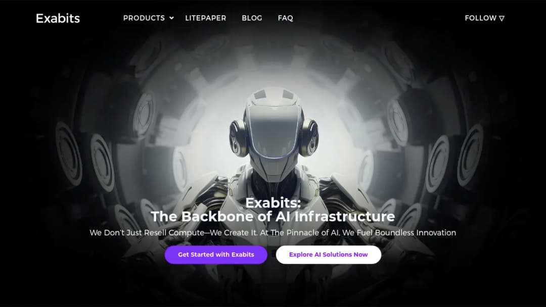 Exabits screenshot