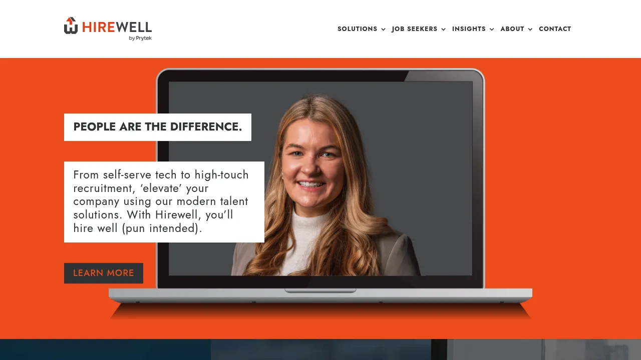 Hirewell screenshot