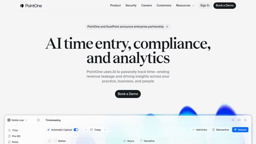 PointOne screenshot