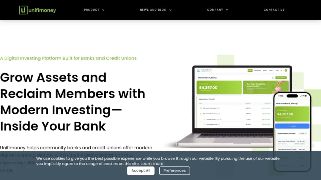 Unifimoney Tech screenshot
