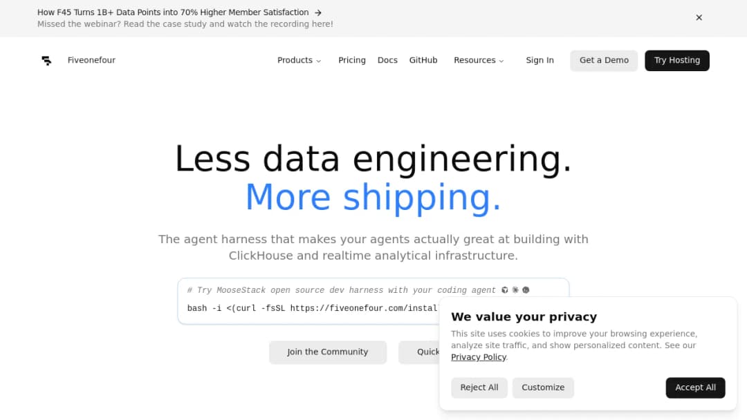 fiveonefour screenshot