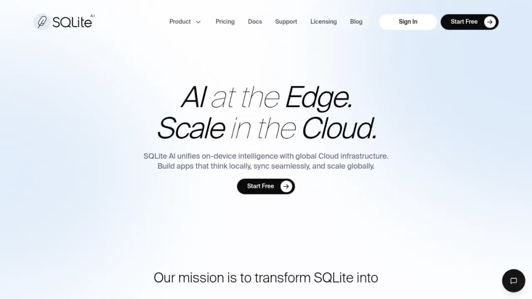 SQLite Cloud screenshot