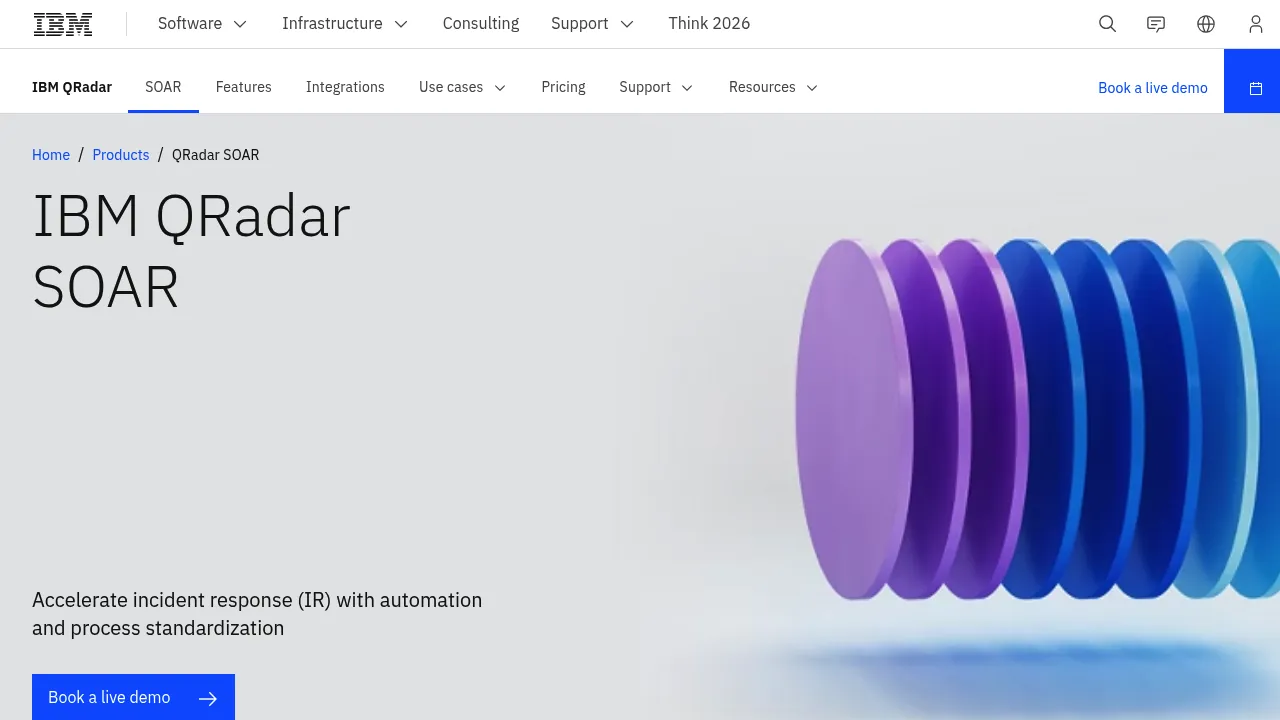IBM QRadar SOAR screenshot