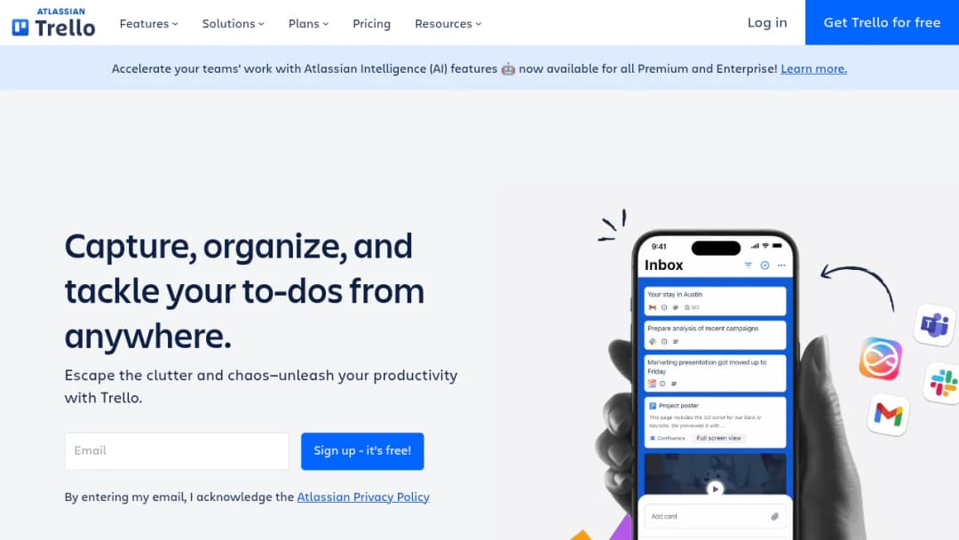Trello screenshot