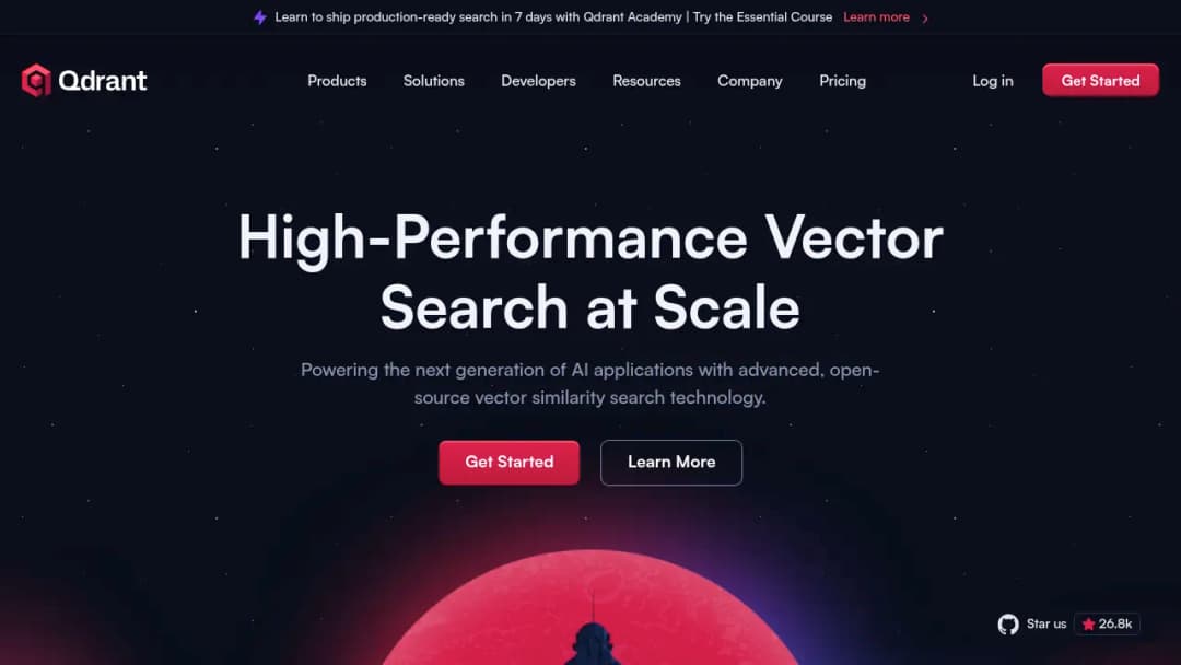 Qdrant screenshot