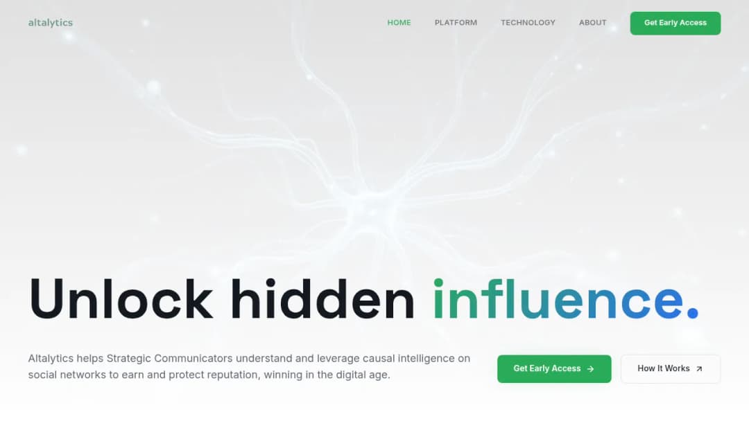 Altalytics screenshot