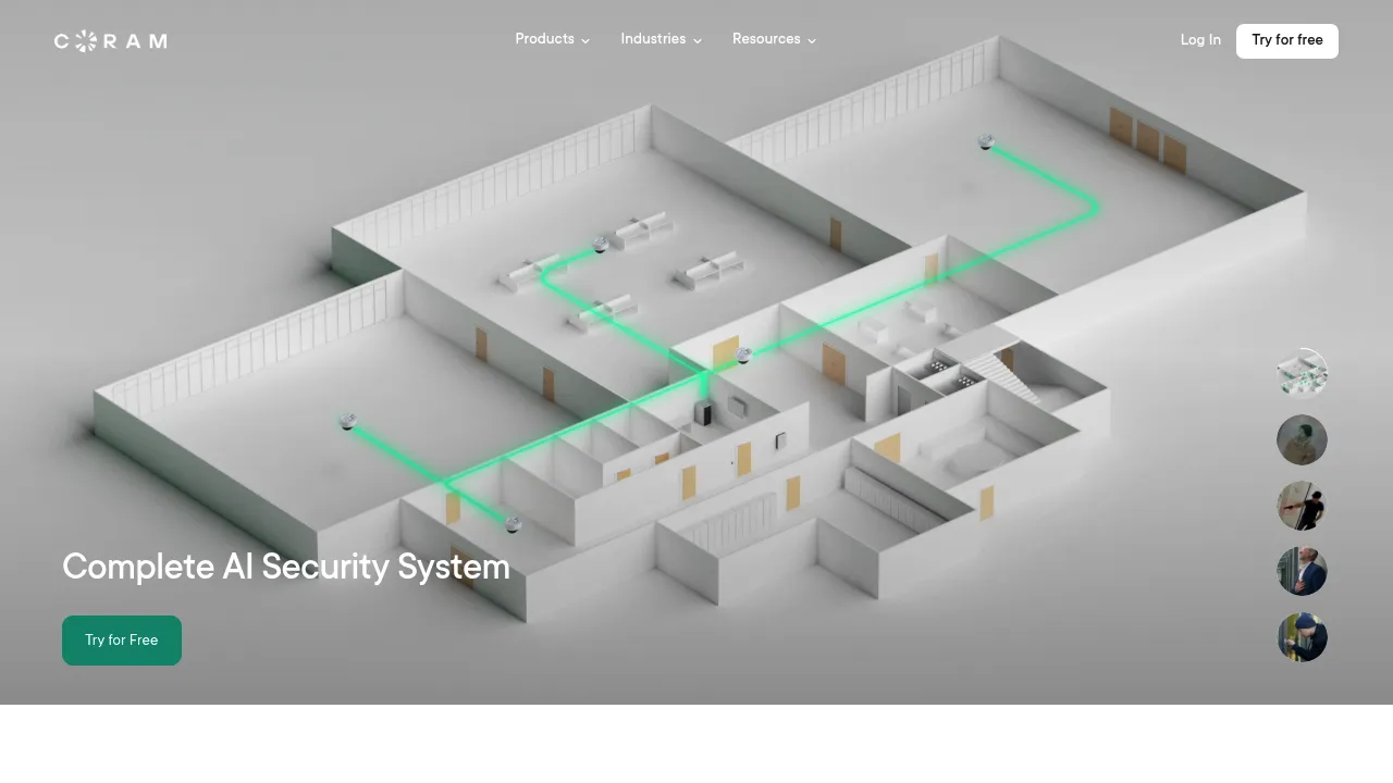 Coram AI screenshot