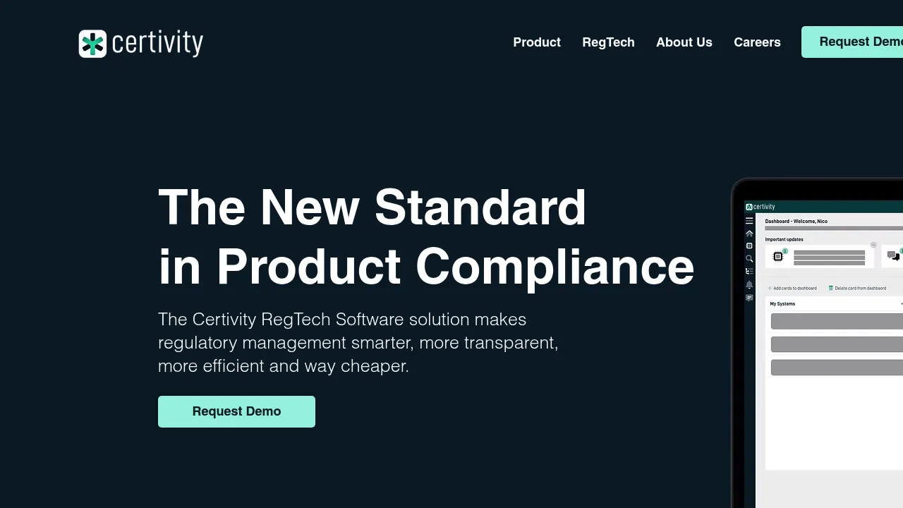 Certivity screenshot