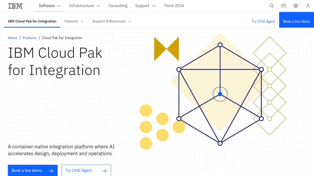 IBM Cloud Pak for Integration screenshot