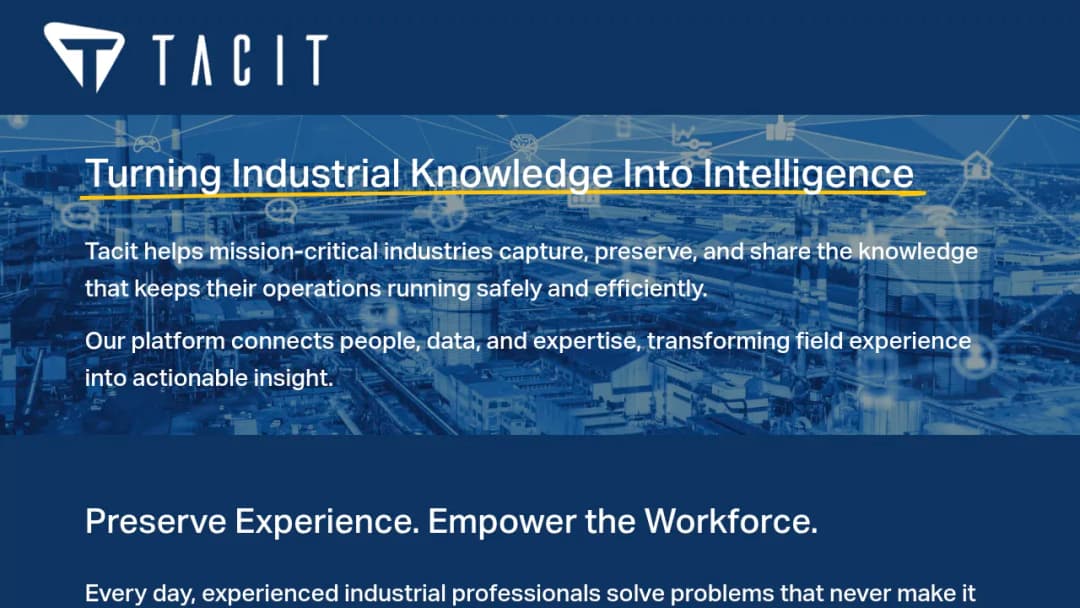 Tacit screenshot