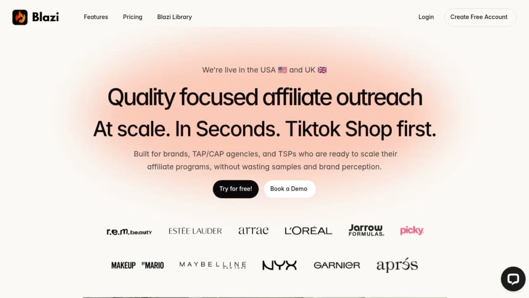 Blazi screenshot