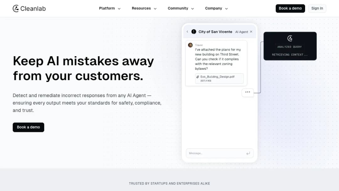 Cleanlab screenshot