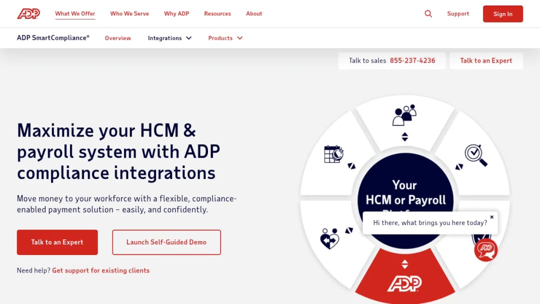 ADP Compliance Integrations screenshot