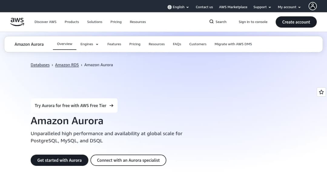 Amazon Quantum Ledger Database (QLDB) screenshot