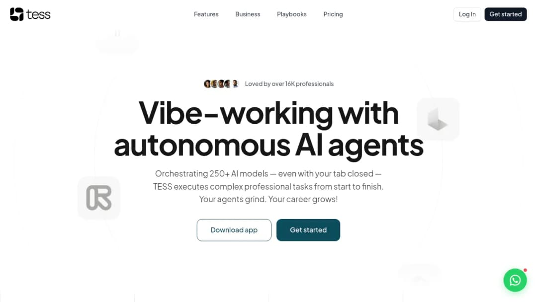 TESS AI screenshot