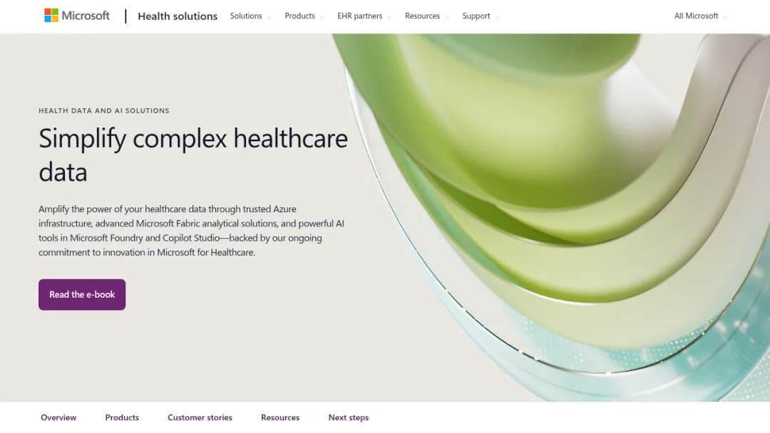 Microsoft Health Bot screenshot