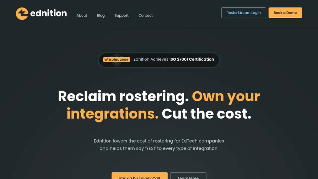 Ednition screenshot