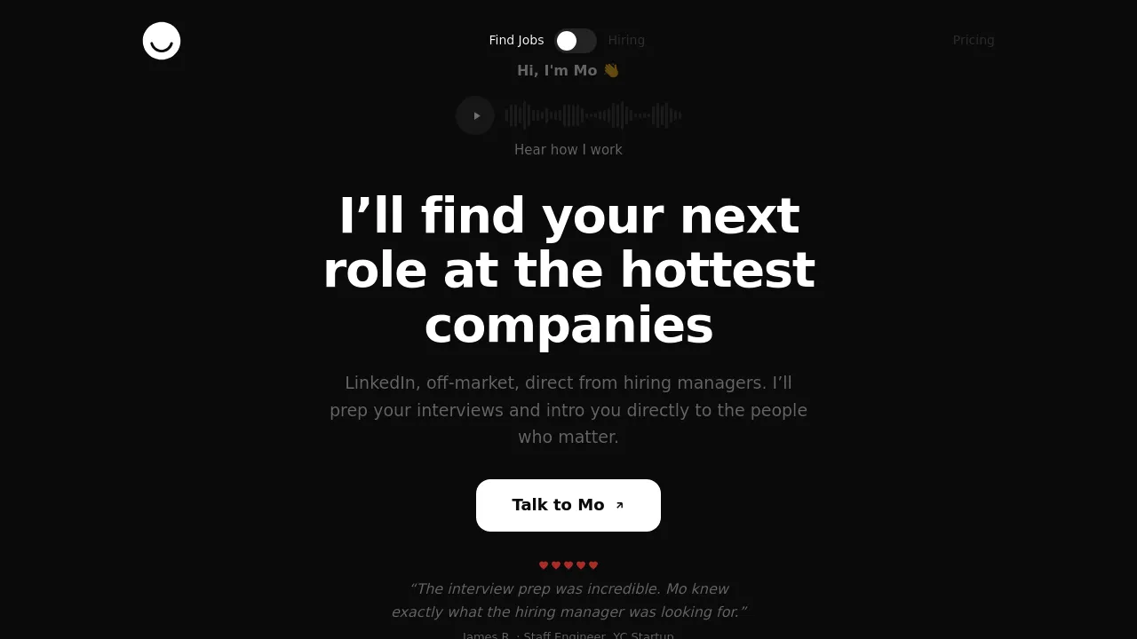 Hire AI Agents screenshot