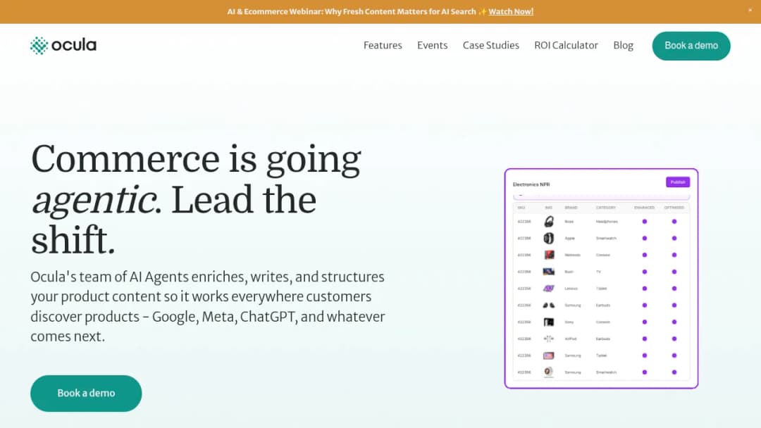 Ocula Technologies screenshot