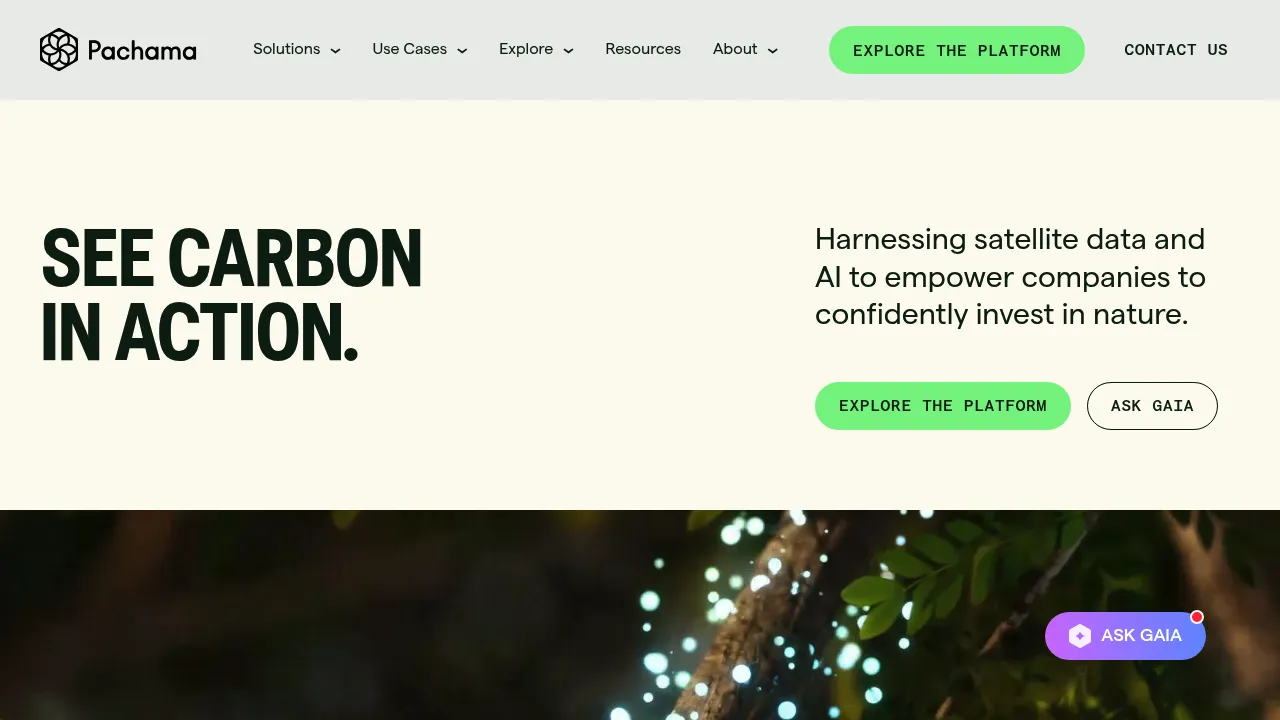 Pachama screenshot