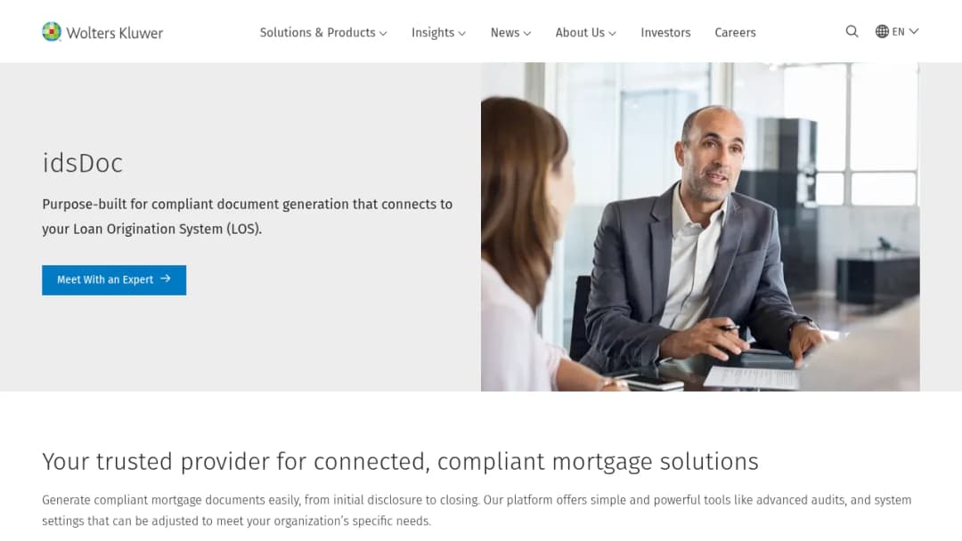 Wolters Kluwer idsDoc screenshot