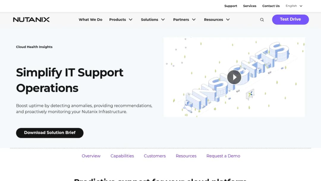 Nutanix Insights Support Automation screenshot