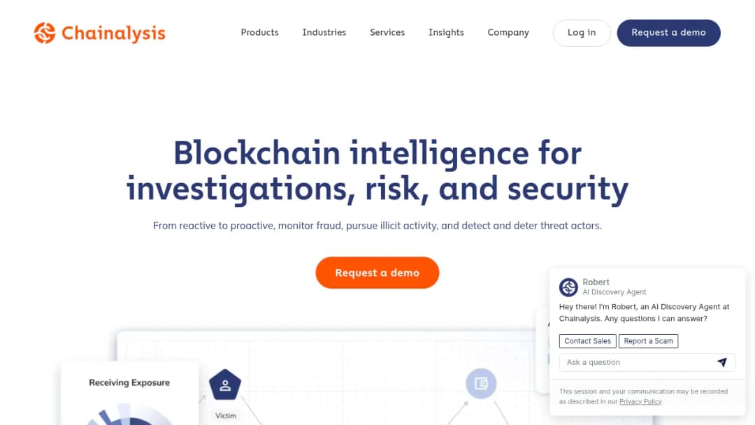 Chainalysis screenshot