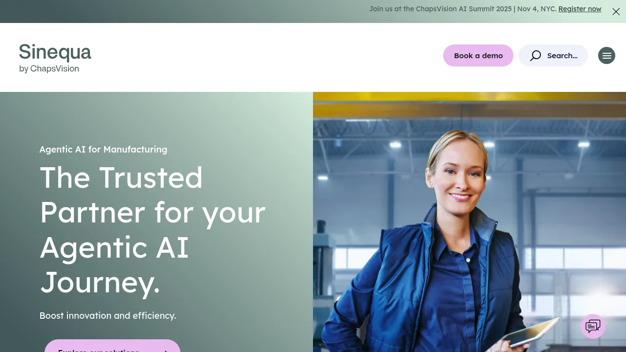Sinequa screenshot