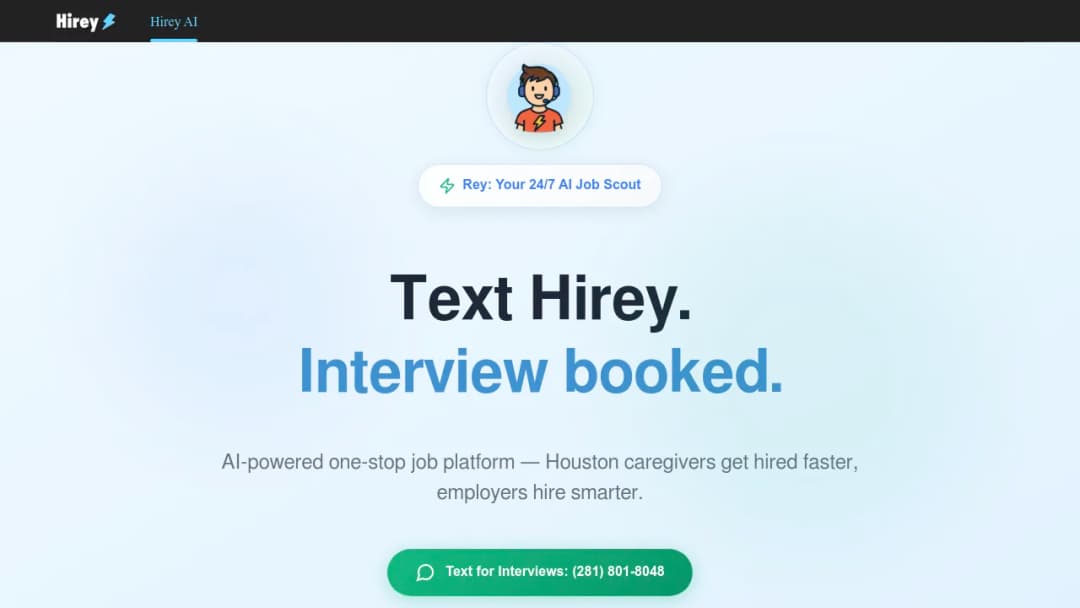 Hirey screenshot