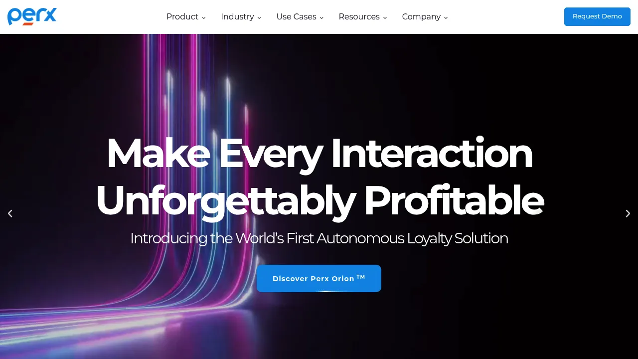 Perx screenshot