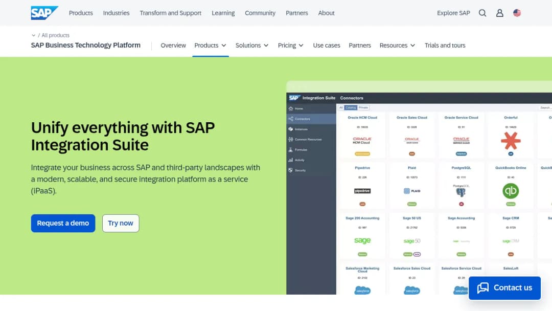 SAP Integration Suite screenshot