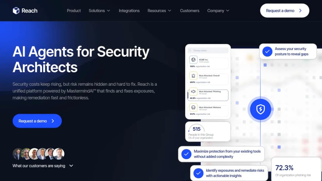 Reach Security screenshot