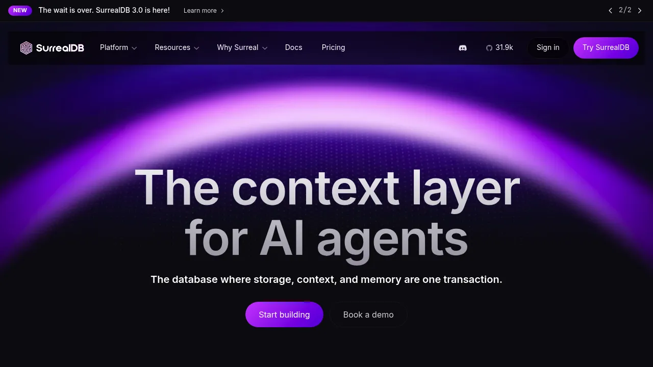 SurrealDB screenshot