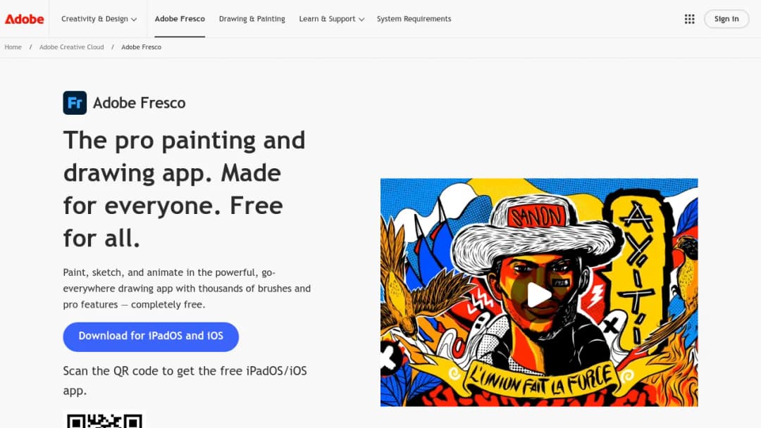 Adobe Fresco screenshot