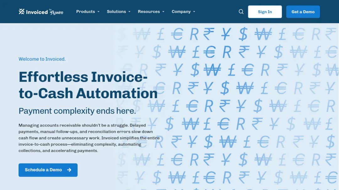 Invoiced screenshot